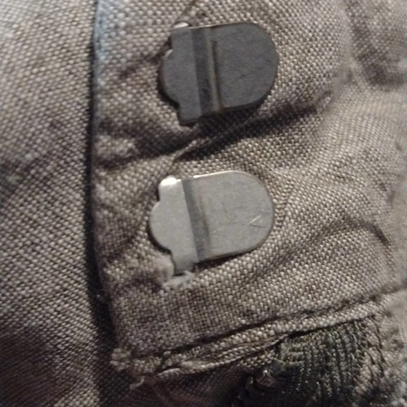 Mint Velvet Gray Linen Pants - 8 - Picture 10 of 10